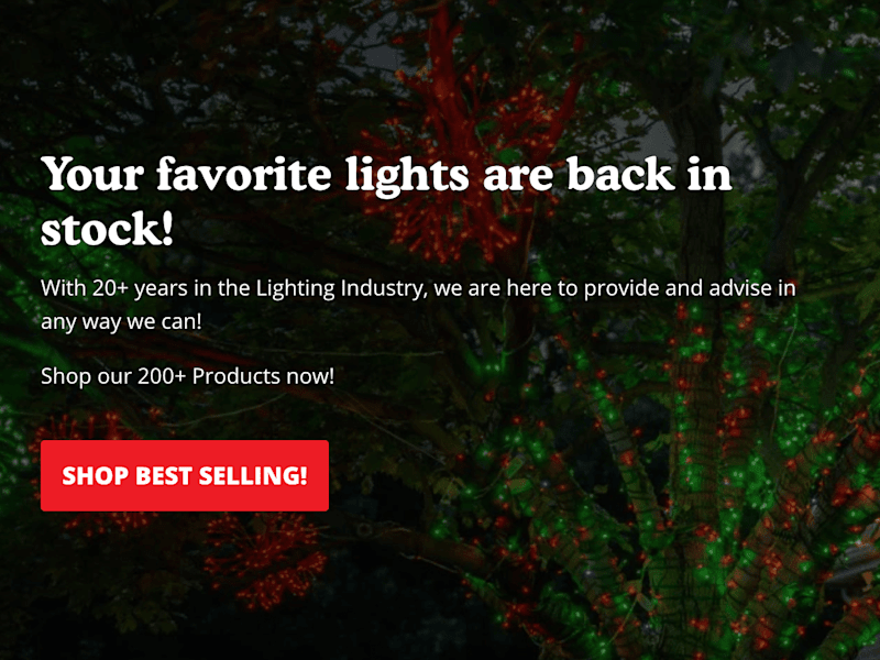 Cover image for Lights for Christmas