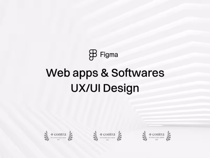 Cover image for Web App UX/UI Design