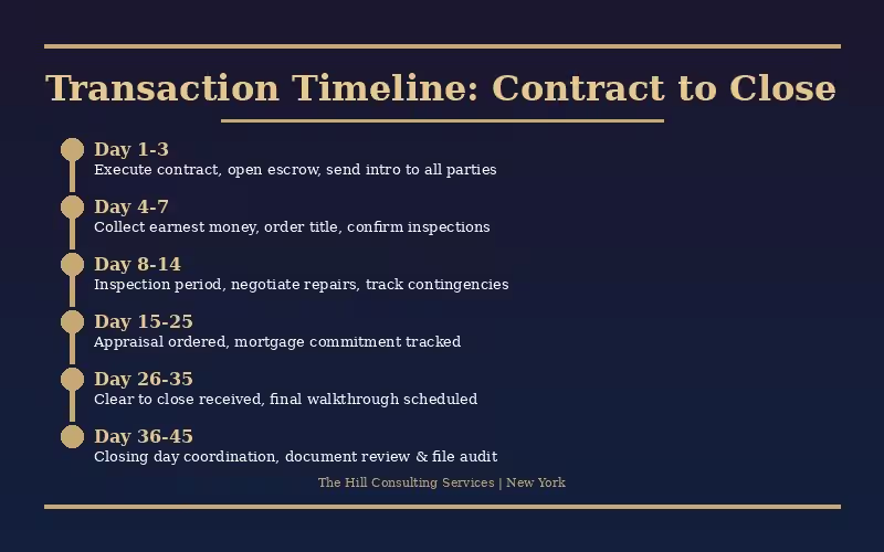 Cover image for NY Transaction Coordination Process