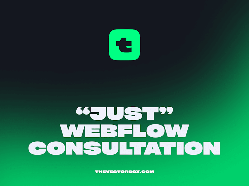 Cover image for Webflow Consultation & Development