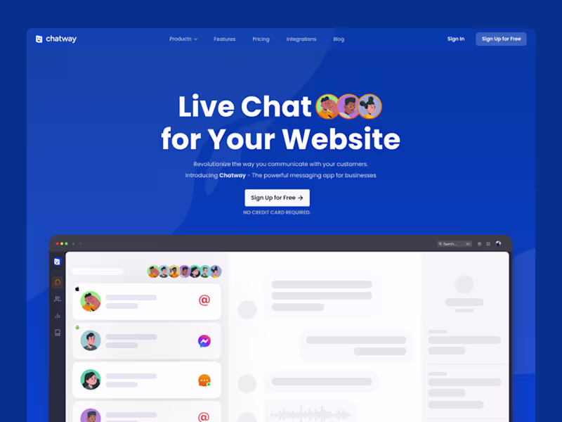 Cover image for Chatway Platform Redesign