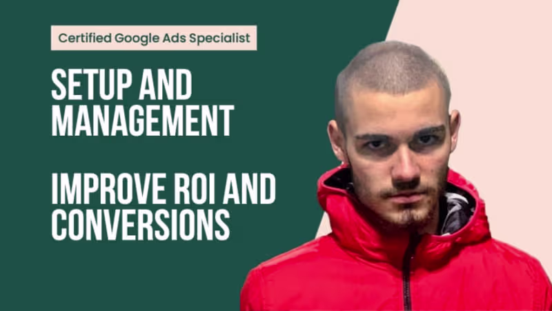 Cover image for I will set up, manage, optimize your google ads ppc campaigns