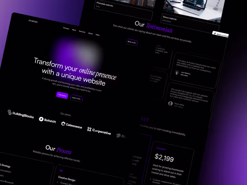 Cover image for Felicia - Framer template