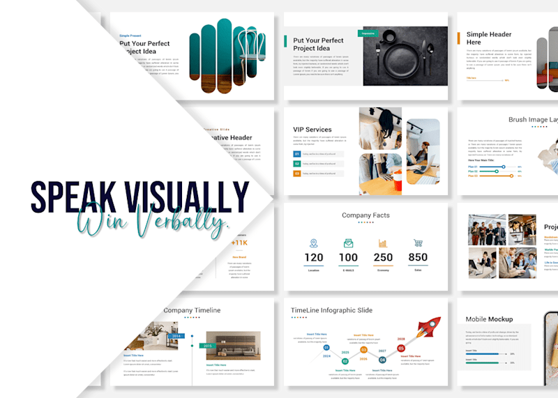 Cover image for Modern Business PowerPoint Presentations with Infographics