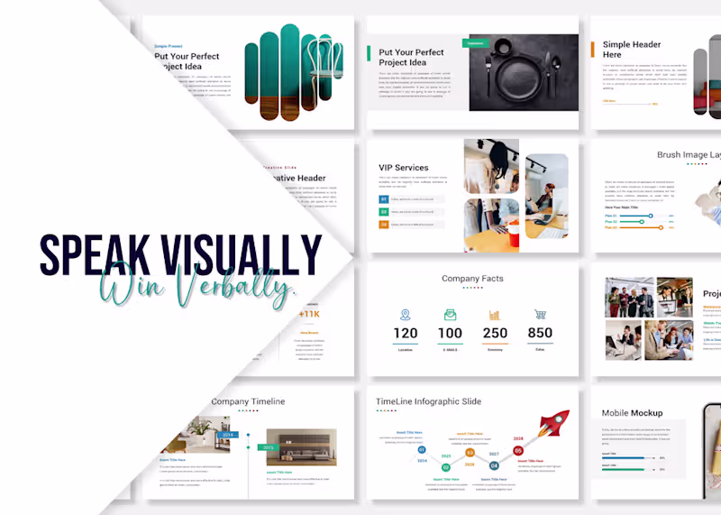 Cover image for Modern Business PowerPoint Presentations with Infographics