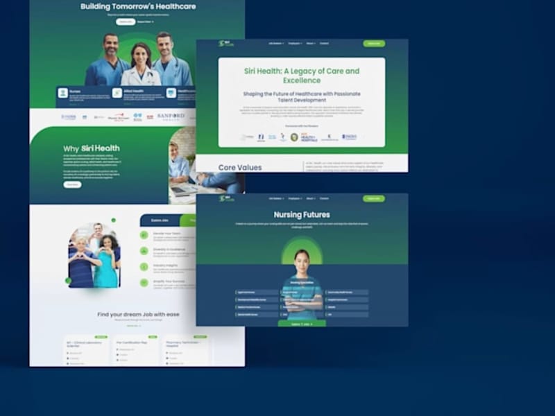 Cover image for Sirihealth Website Development in Webflow