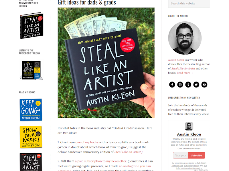 Cover image for AUTHOR WORDPRESS WEBSITE DESIGN