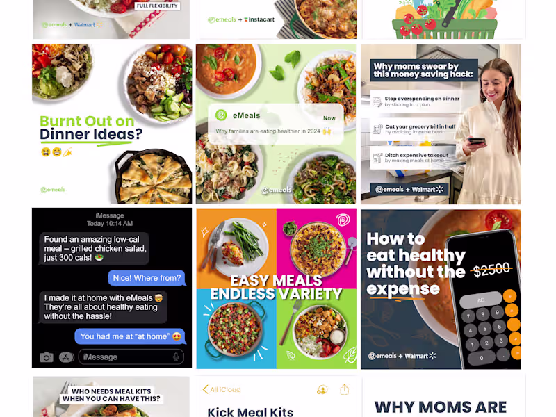 Cover image for eMeals | Social Media Content