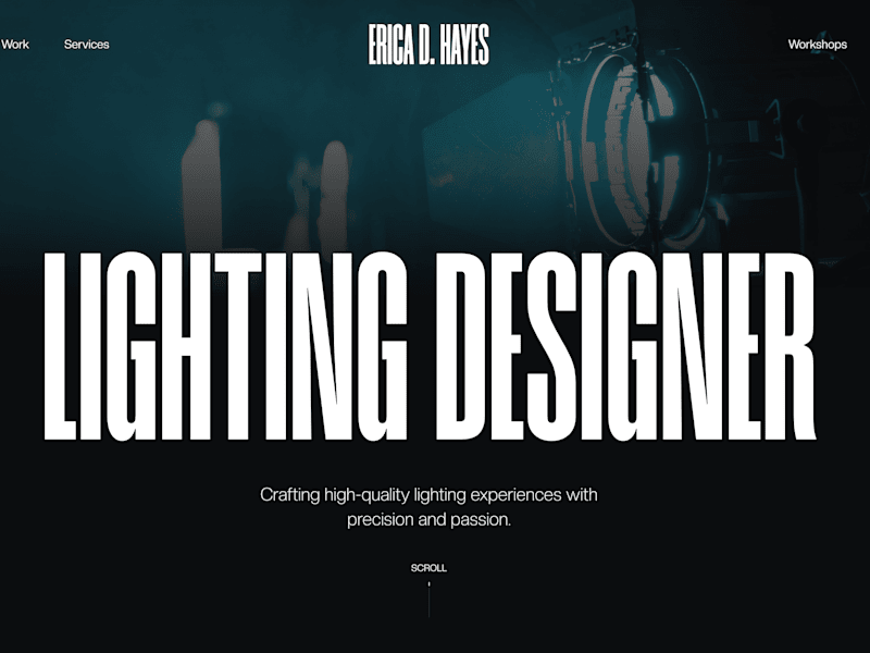 Cover image for Webflow Customization: Concert Lighting Designer