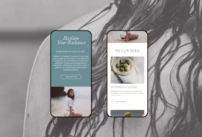 Cover image for Branding & Web Design - Wellness