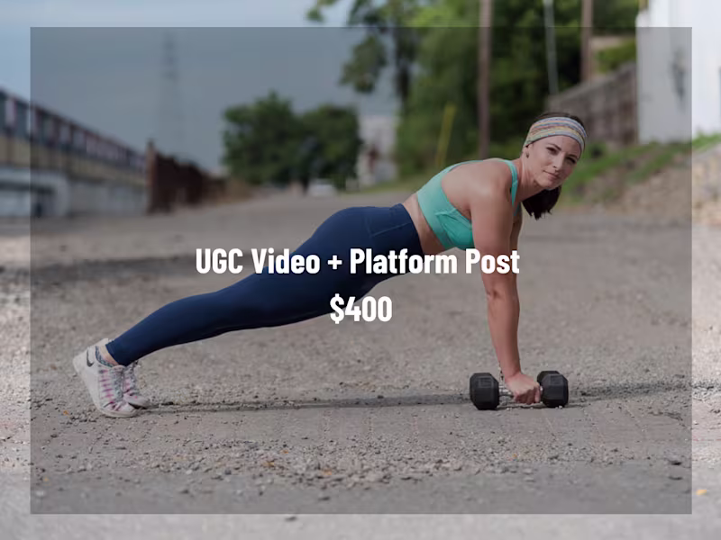 Cover image for UGC Video + Platform Post