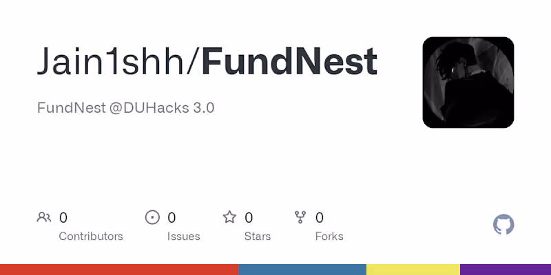 Cover image for FundNest - Startup Ecosystem
