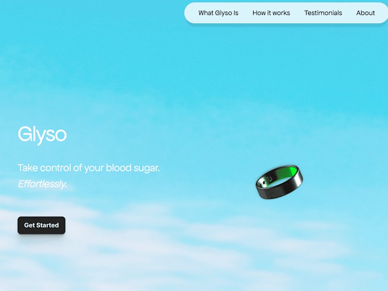 Cover image for Glyso - The Future of Glucose Tracking