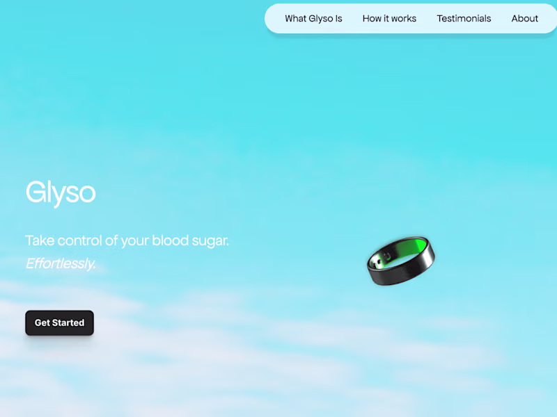 Cover image for Glyso - The Future of Glucose Tracking