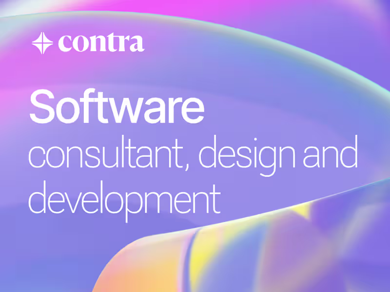 Cover image for Software Consultant, Design, and Development