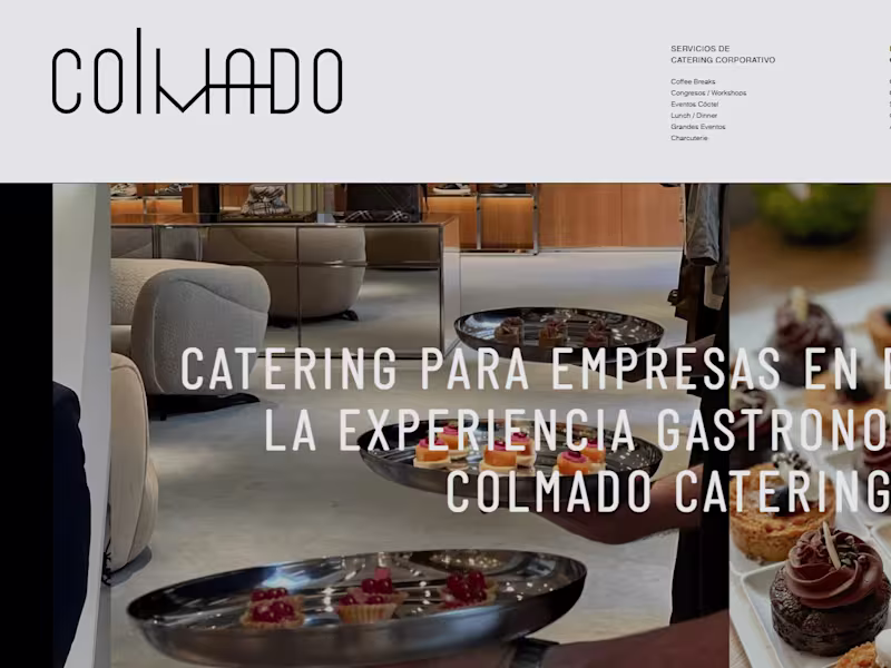 Cover image for CATERING PARA EMPRESAS en Barcelona | Eventos Corporativos Colm…