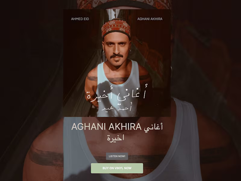 Cover image for Ahmed Eid Webshop
