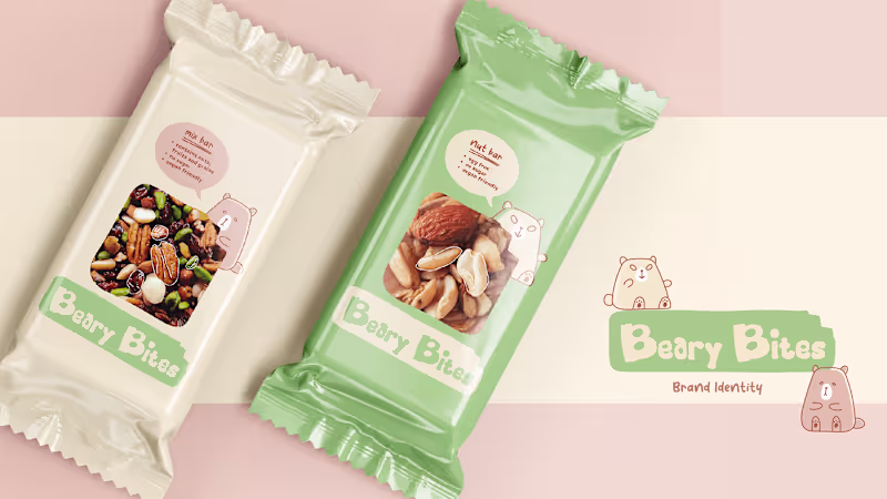 Cover image for BEARY BITES - Brand Identity
