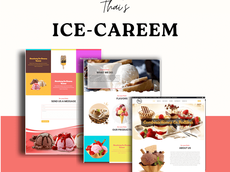 Cover image for Responsive WordPress Website Design For Ice-cream Polar