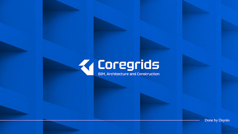 Cover image for Coregrids | Construction Logo | Logo Design