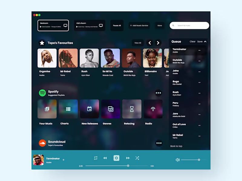Cover image for Music Web App Playlist