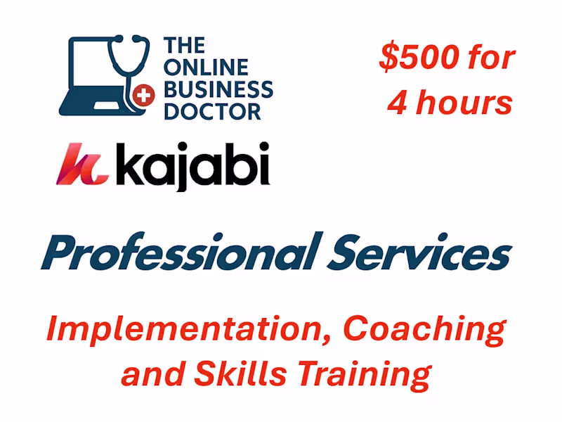 Cover image for Kajabi Professional Services