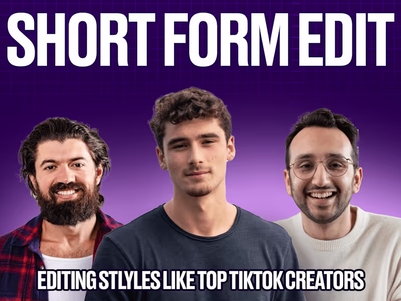 Cover image for Short Form Video Editing