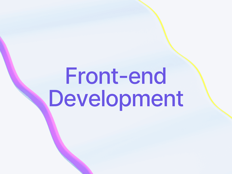 Cover image for Front-end Web Development
