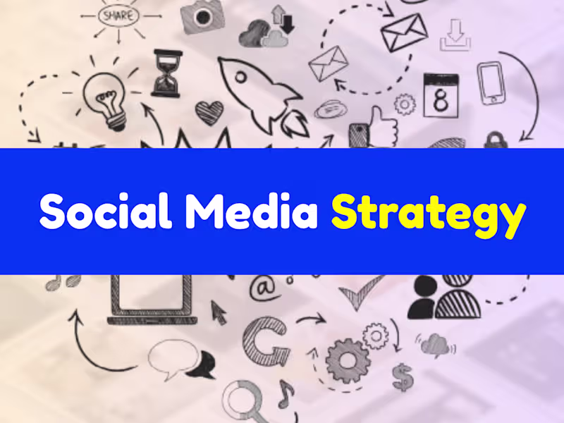 Cover image for Social Media Plan & Strategy | Monthly Growth Blueprint