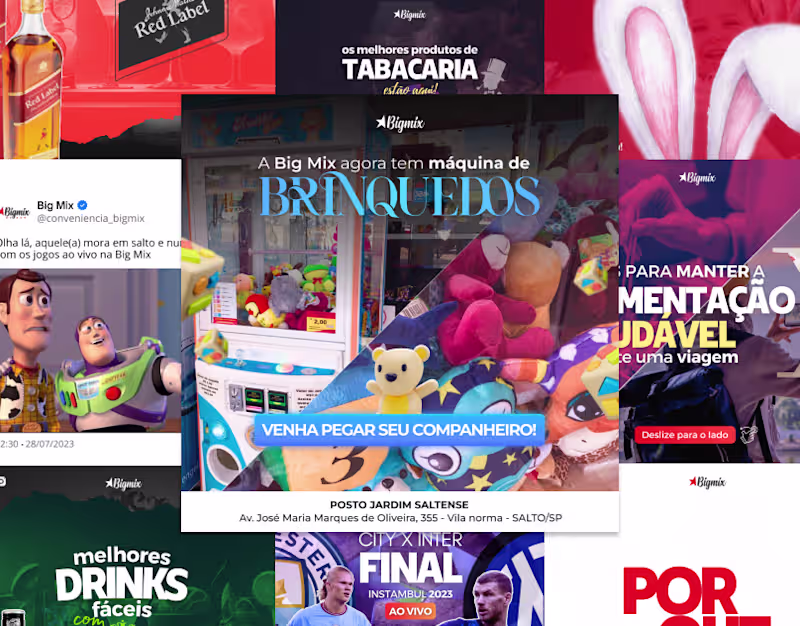 Cover image for Social media (Conveniência) | Big Mix - 2