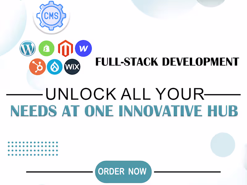 Cover image for Unlock all your needs at one innovative hub