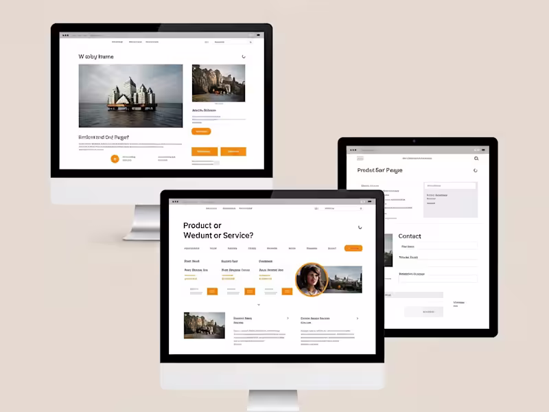 Cover image for website design and development 