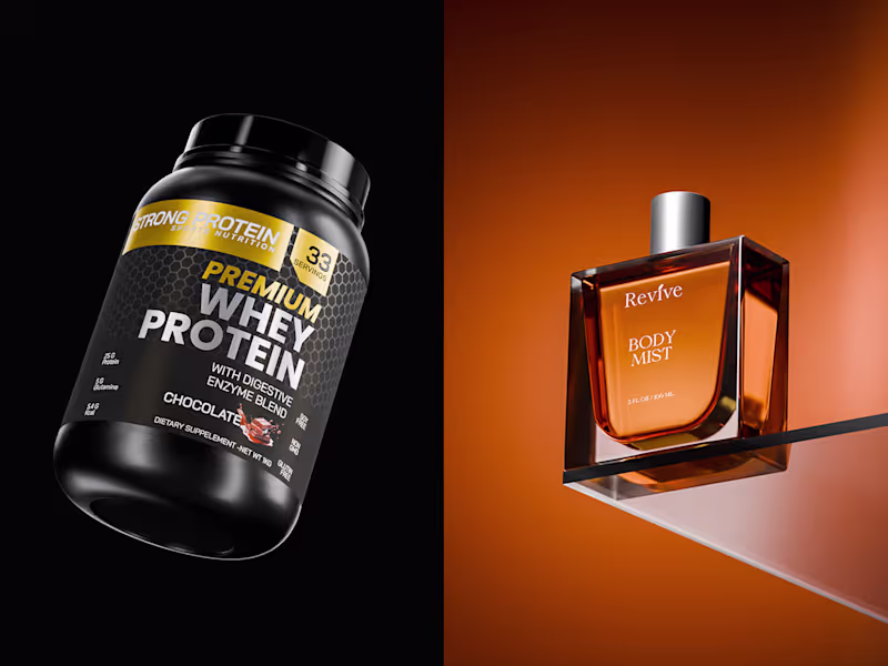 Cover image for Realistic 3d modeling, 3d rendering of your products