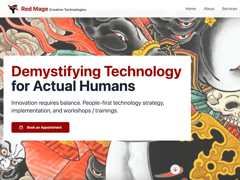 Cover image for Red Mage - Business Website Development with Lovable