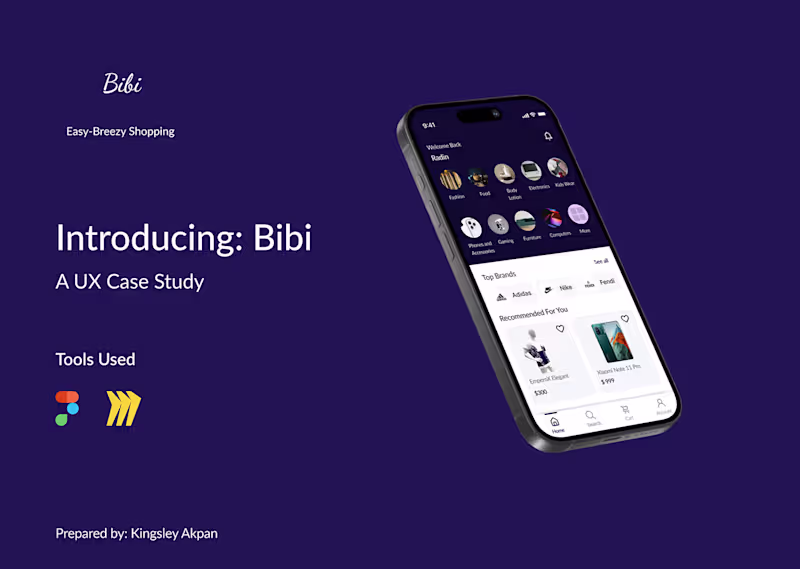 Cover image for Bibi-Easy Breezy Shopping :: Behance