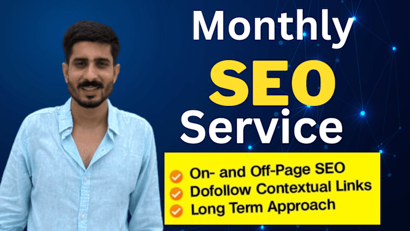 Cover image for Complete Monthly SEO Service With Quality Backlink