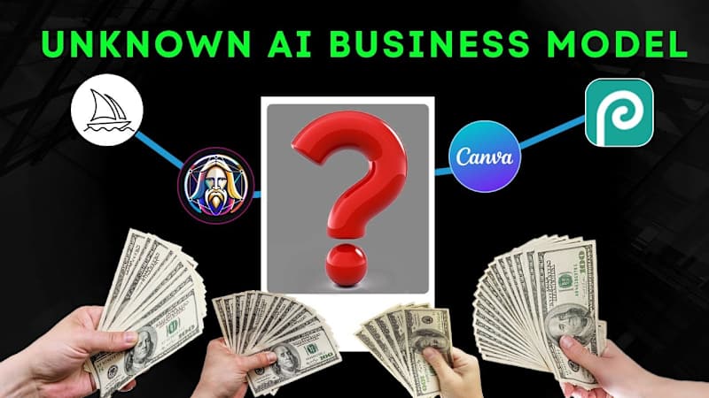 Cover image for This Unknown AI Business Print 🤑🤑 Money so Fast It feels ILLE…