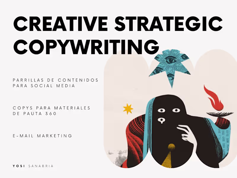 Cover image for Redacción de copys con enfoque creativo y estratégico