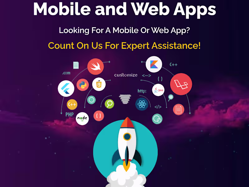 Cover image for Flutter, android & iOS Development