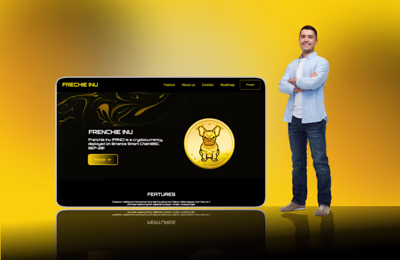 Cover image for coin listing website figma to webflow design