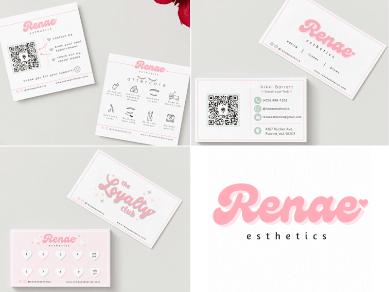 Cover image for Renae Esthetics - Branding