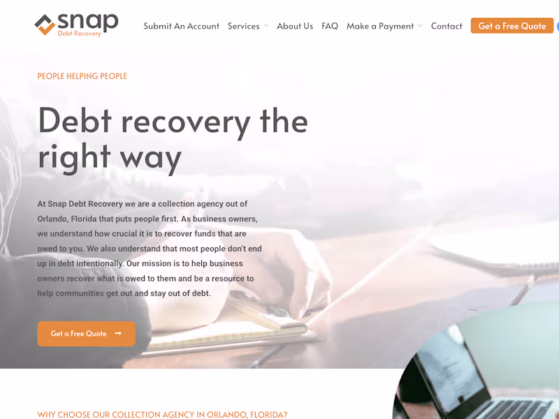 Cover image for Snapdebt recovery