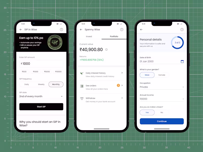 Cover image for Designing for P2P investments