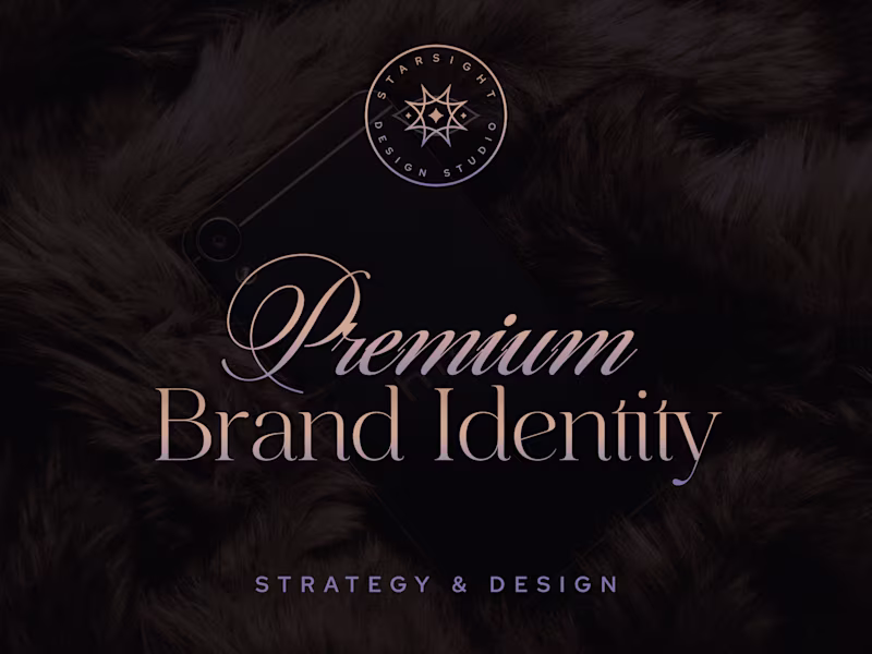Cover image for Premium Brand Identity | Strategy & Design