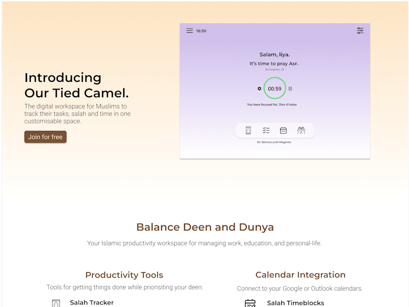 Cover image for Co-Founder - Our Tied Camel