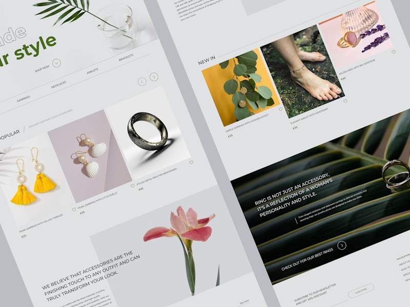Cover image for InShine - E-commerce concept