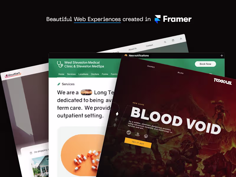 Cover image for Web Experiences in Framer