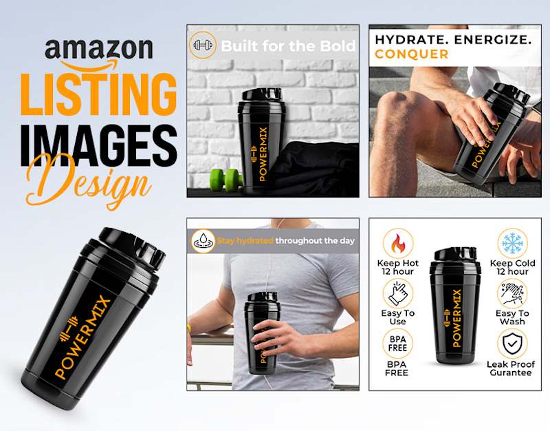 Cover image for Protein Shaker Bottle