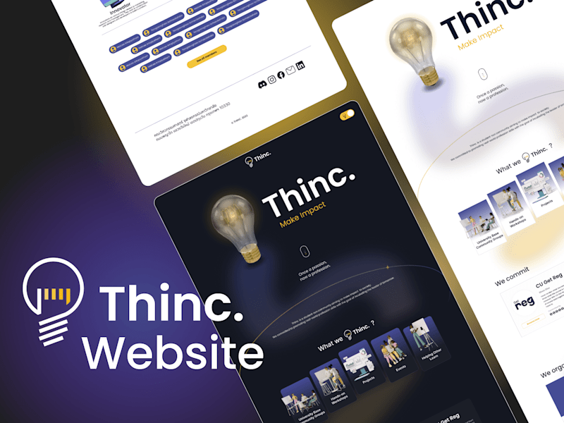 Cover image for Thinc. Website - Web renovate