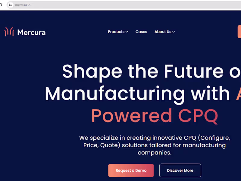 Cover image for 
Mercura.io